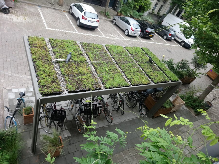 Vergroen je fietsenstalling Samen tuinstraten maken